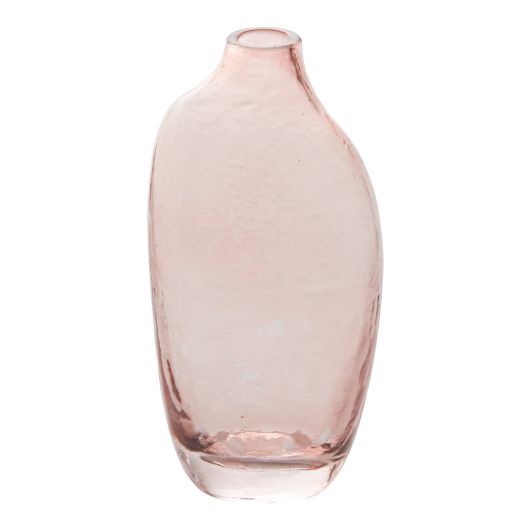 Pink Glass Vase 5.75"