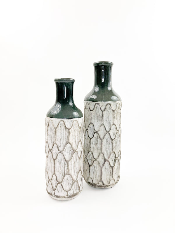 Ceramic Bottleneck Vase